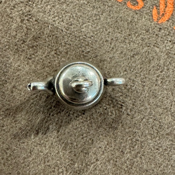 James Avery Sterling Silver Teapot Charm - Picture 5 of 7